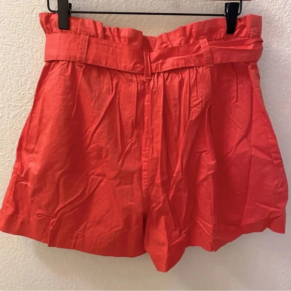 NWT Madewell Paperbag Belted Shorts - Picture 2 of 6